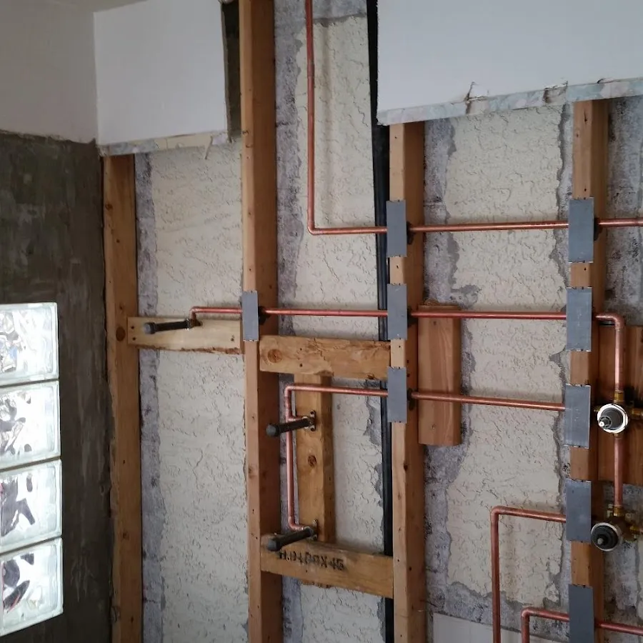 Copper pipe installation for Burst Pipe Repair in Celina